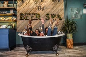 what is a beer spa