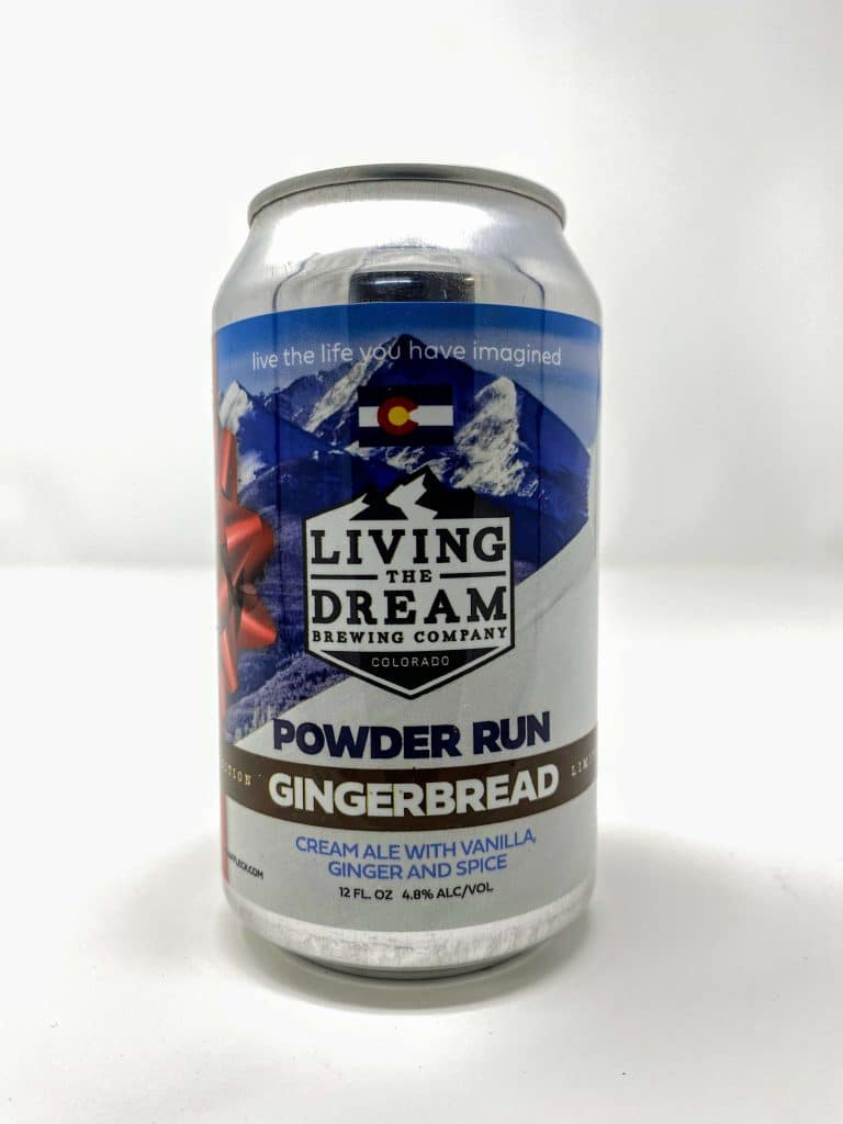 Gingerbread Powder Run, Living the Dream Brewing