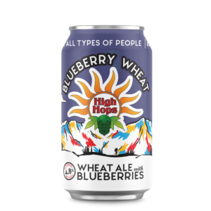 Blueberry Wheat; High Hops Brewery